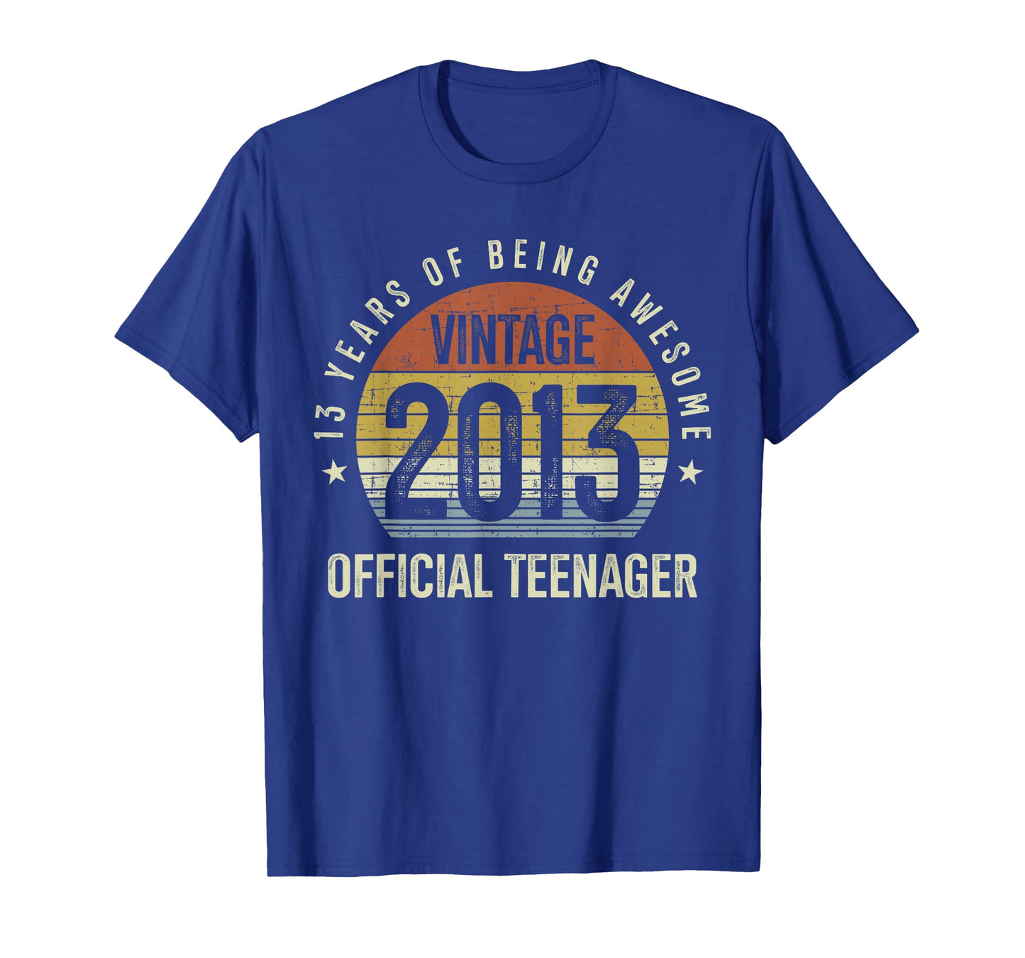 Official Teenager 13th Birthday 13 Years Old Vintage 2013 T-Shirt