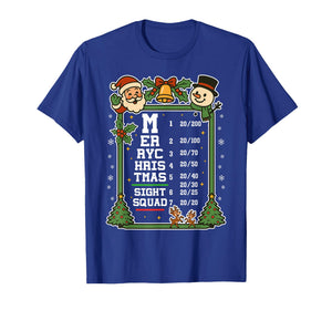 Optometry Christmas Ophthalmologist Funny Optician Christmas T-Shirt
