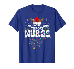 Ear Nose and Throat Nurse Christmas Xmas Nursing ENT Squad T-Shirt