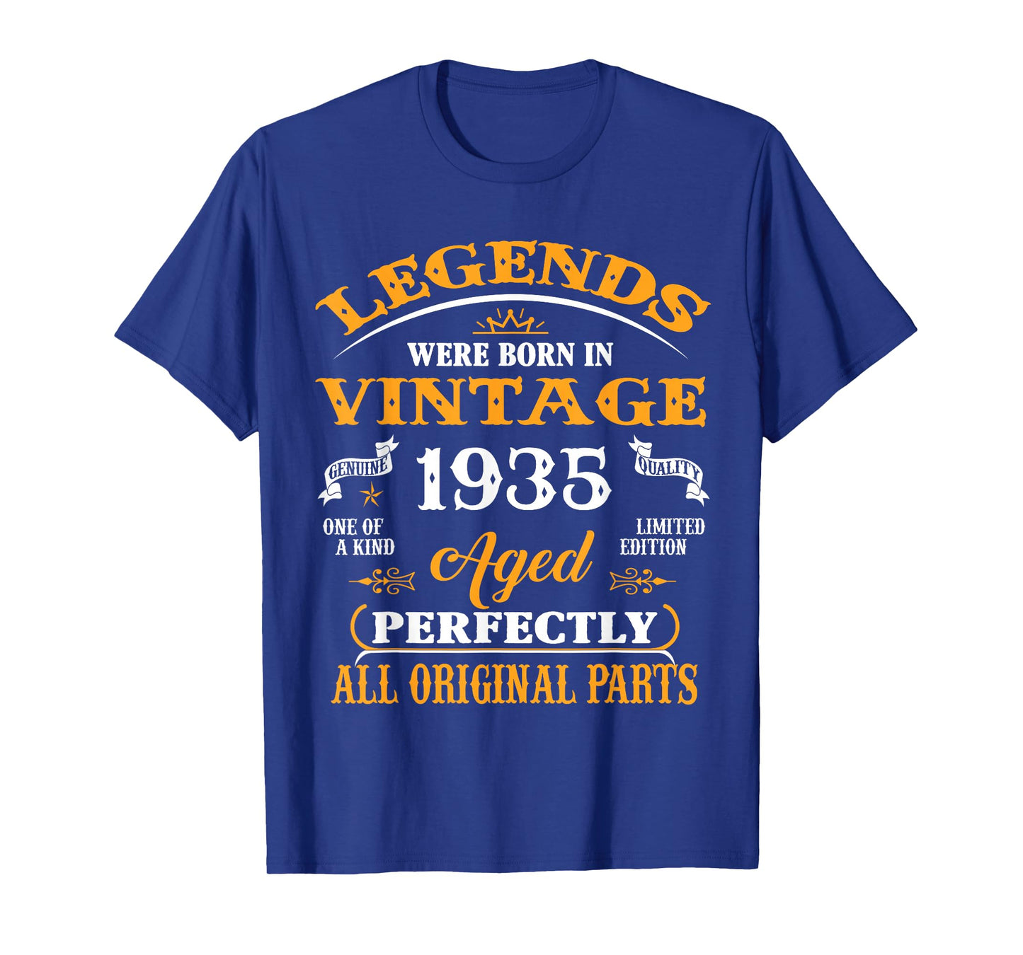 91st Birthday Gift Legend Born in 1935 91 for Years Old T-Shirt