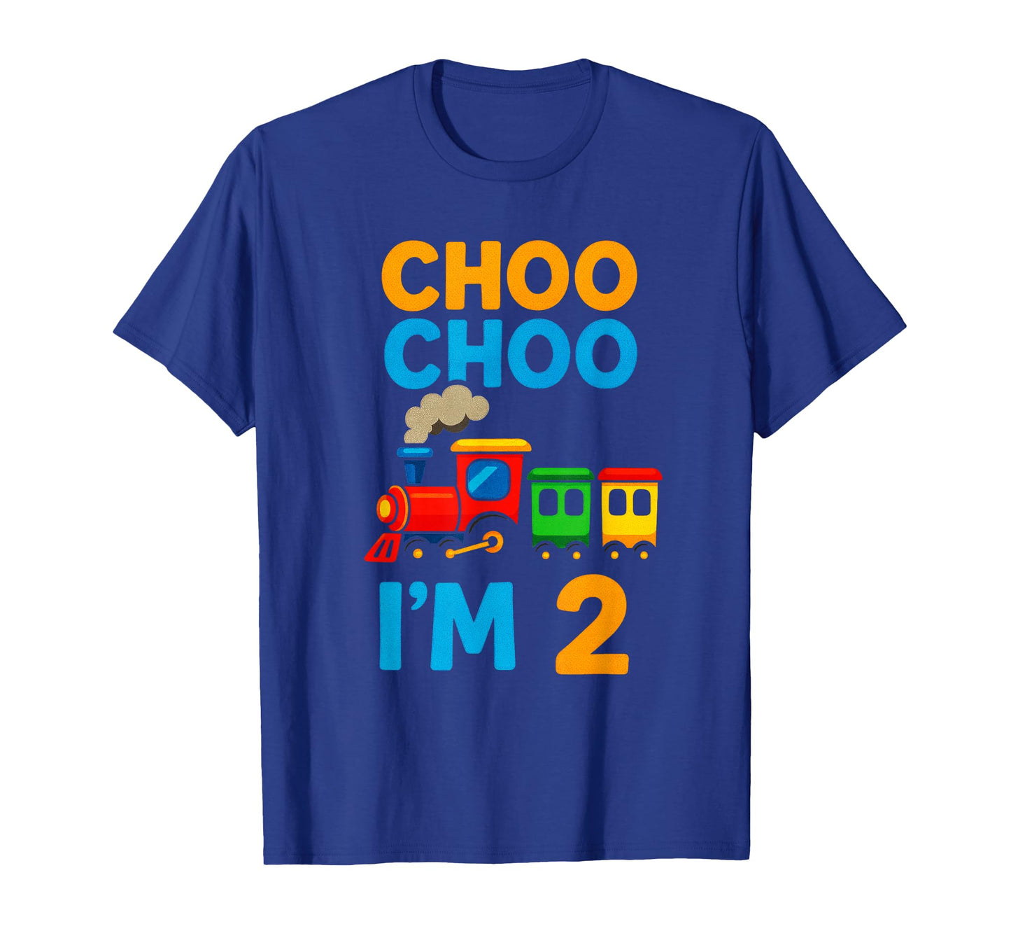 Choo Choo I'm 2 - Train Birthday T-Shirt