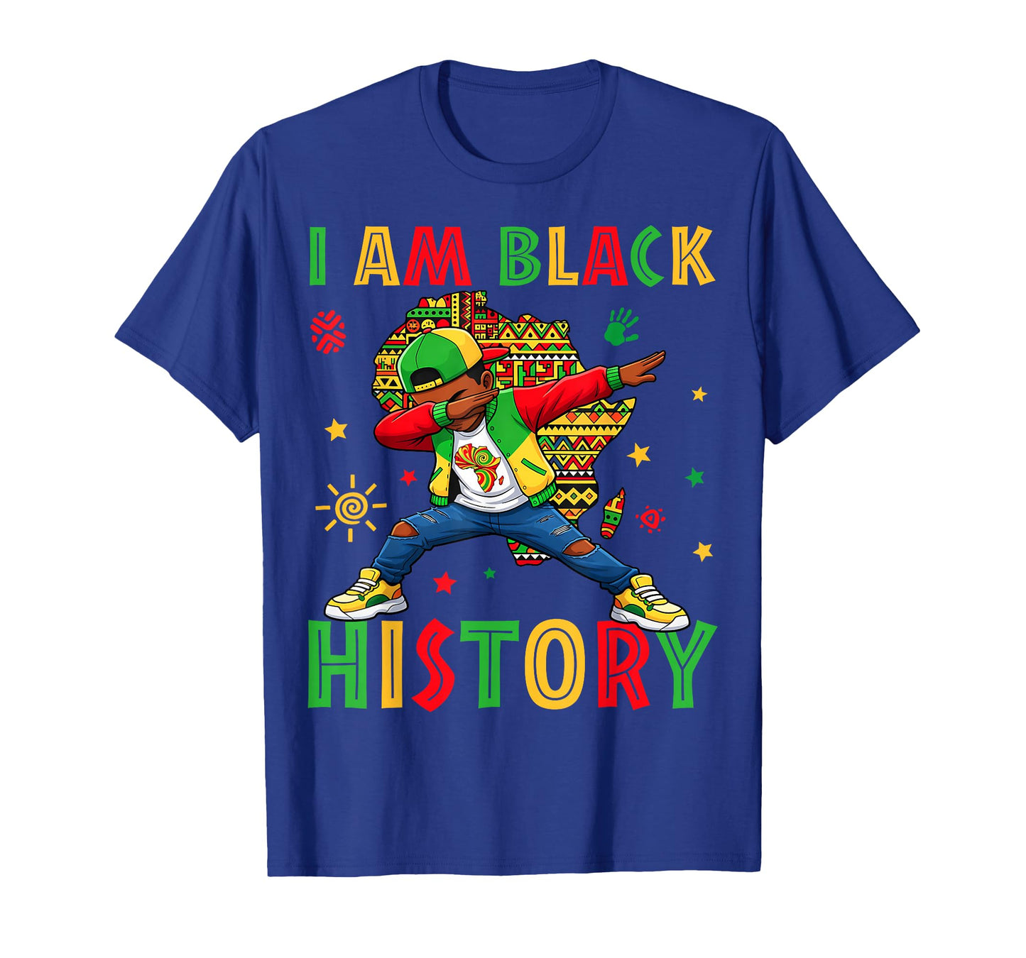 I Am Black History Month Black Melanin Boy Kids Toddlers T-Shirt