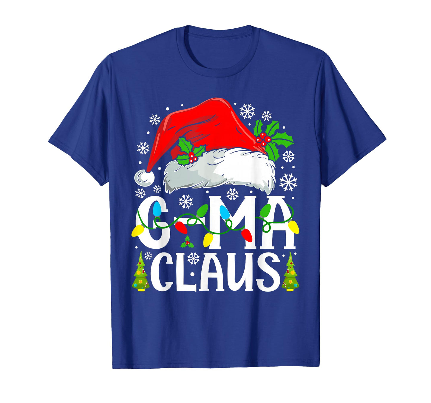 G-ma Claus Funny Christmas Family Matching T-Shirt
