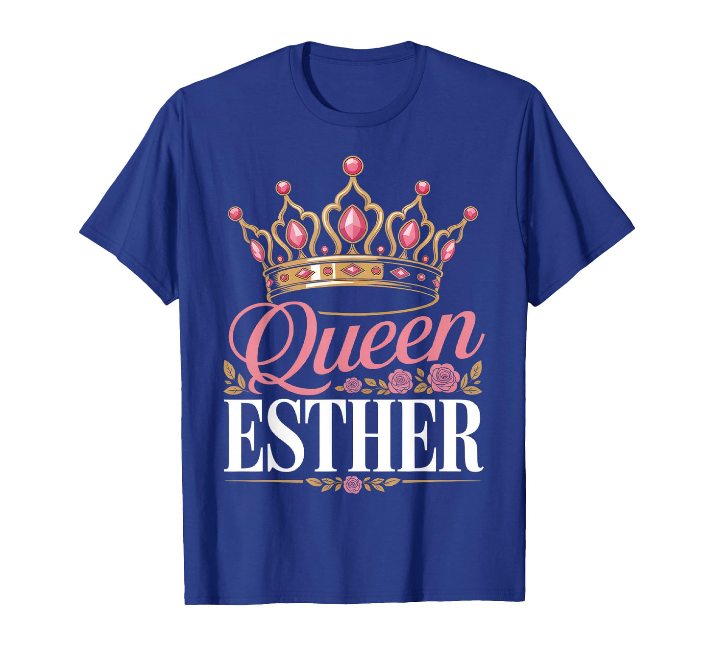 Queen Esther Purim Costume Royal Crown Jewish Holiday T-Shirt
