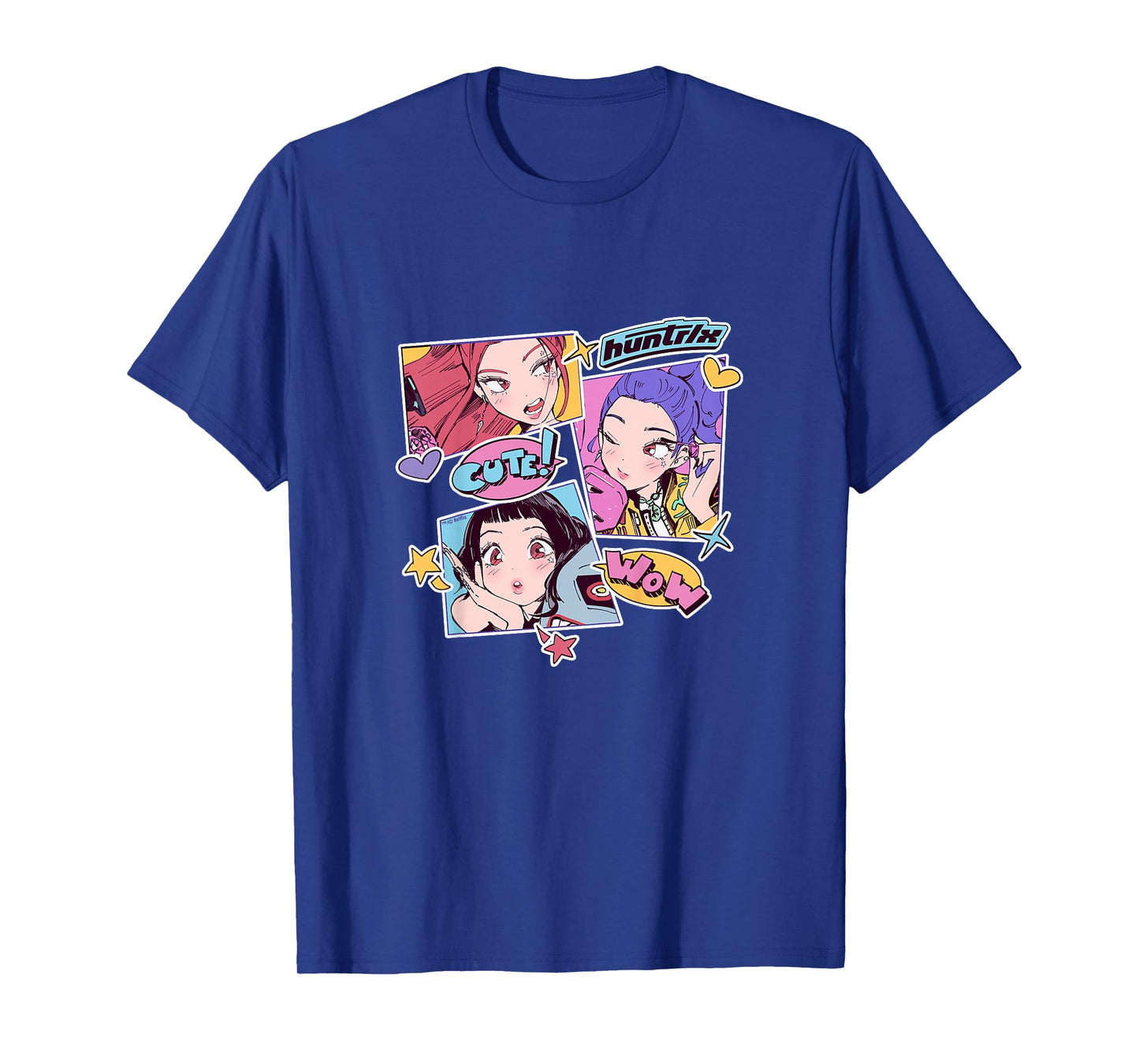 Kpop Demon Hunters Youth Sticker HUNTR/X Officially Licensed T-Shirt