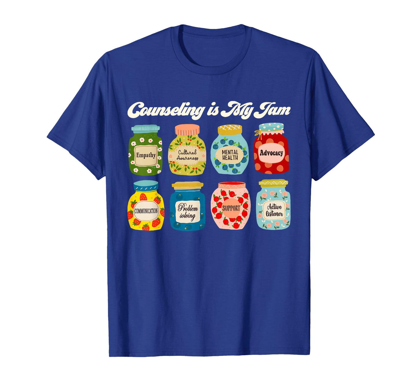 Groovy Counseling is My Jam School Psychologist Counselor T-Shirt