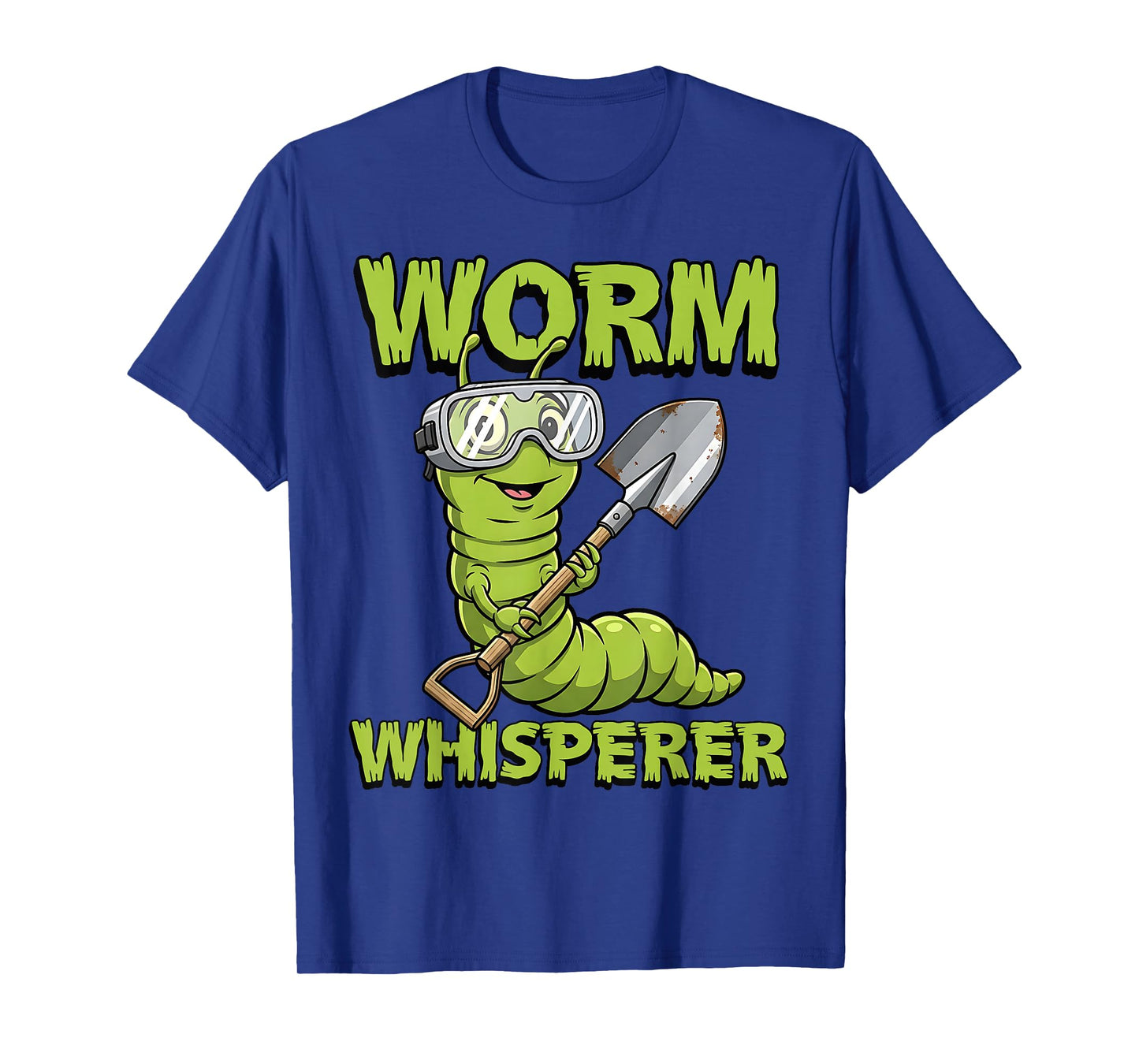 Worm Farmer Eco Humor Funny Earthworm Garden Worm Whisperer T-Shirt