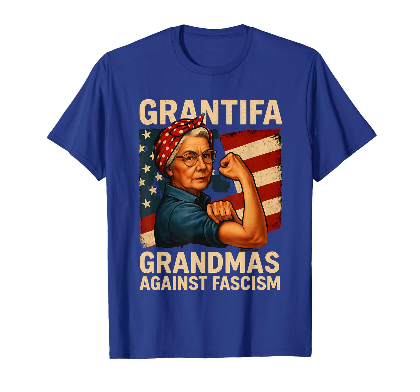 Grantifa Grandmas Against Fascism Feminist Political T-Shirt