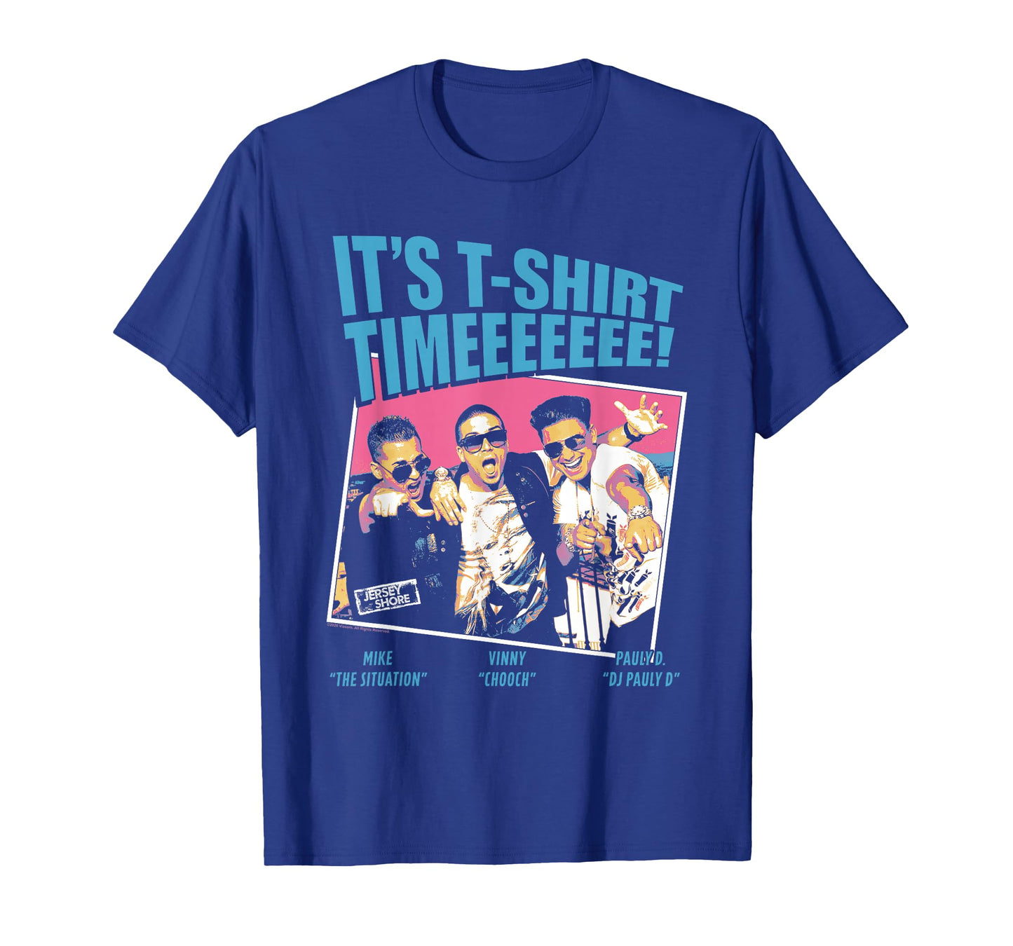 Jersey Shore It's T-Shirt Time with The Boys Reality TV T-Shirt
