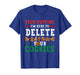 Tech Support I’m Here to Delete Your Cookies Fun Gingerbread T-Shirt