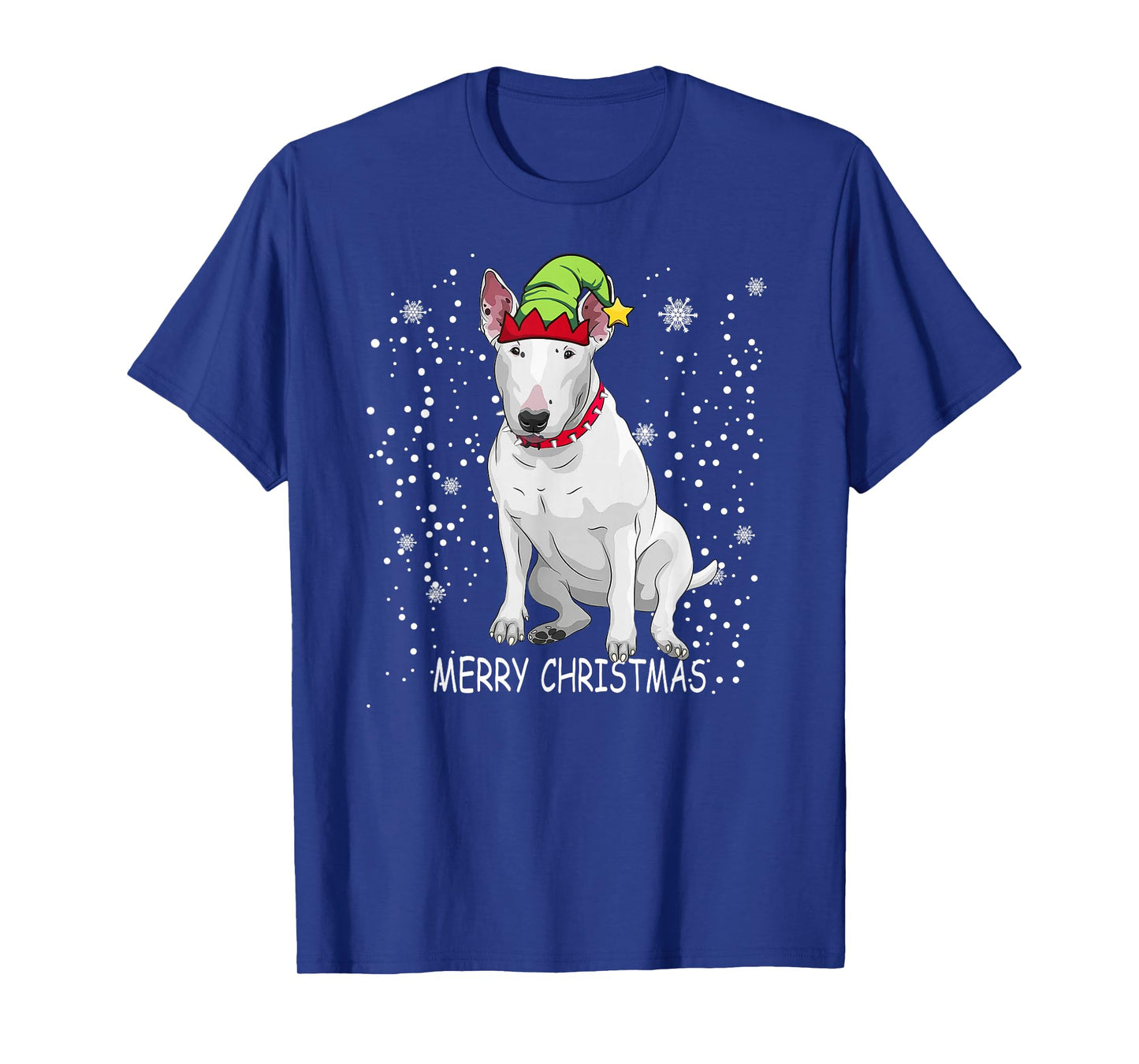 Bull Terrier Dog Tree Christmas Sweater Xmas Dogs T-Shirt
