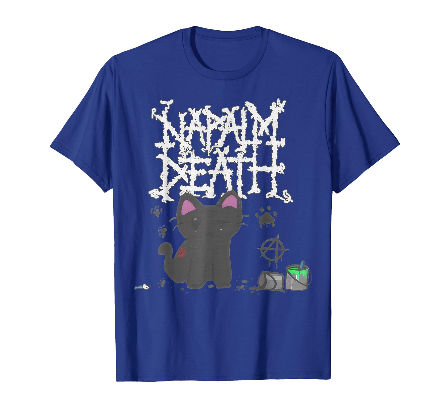Napalm Death There is No Authoritys but Cats T-Shirt