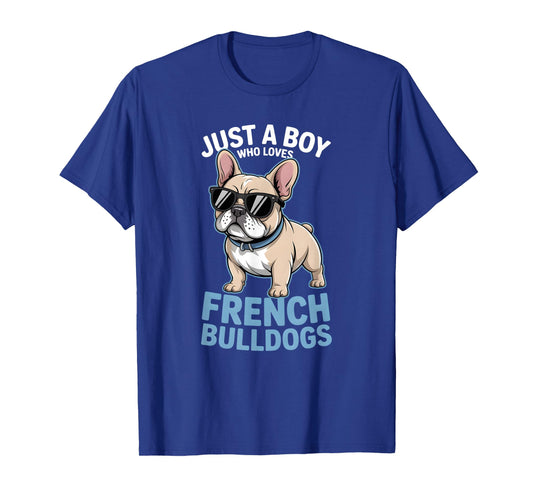 Boys French Bulldog T-Shirt