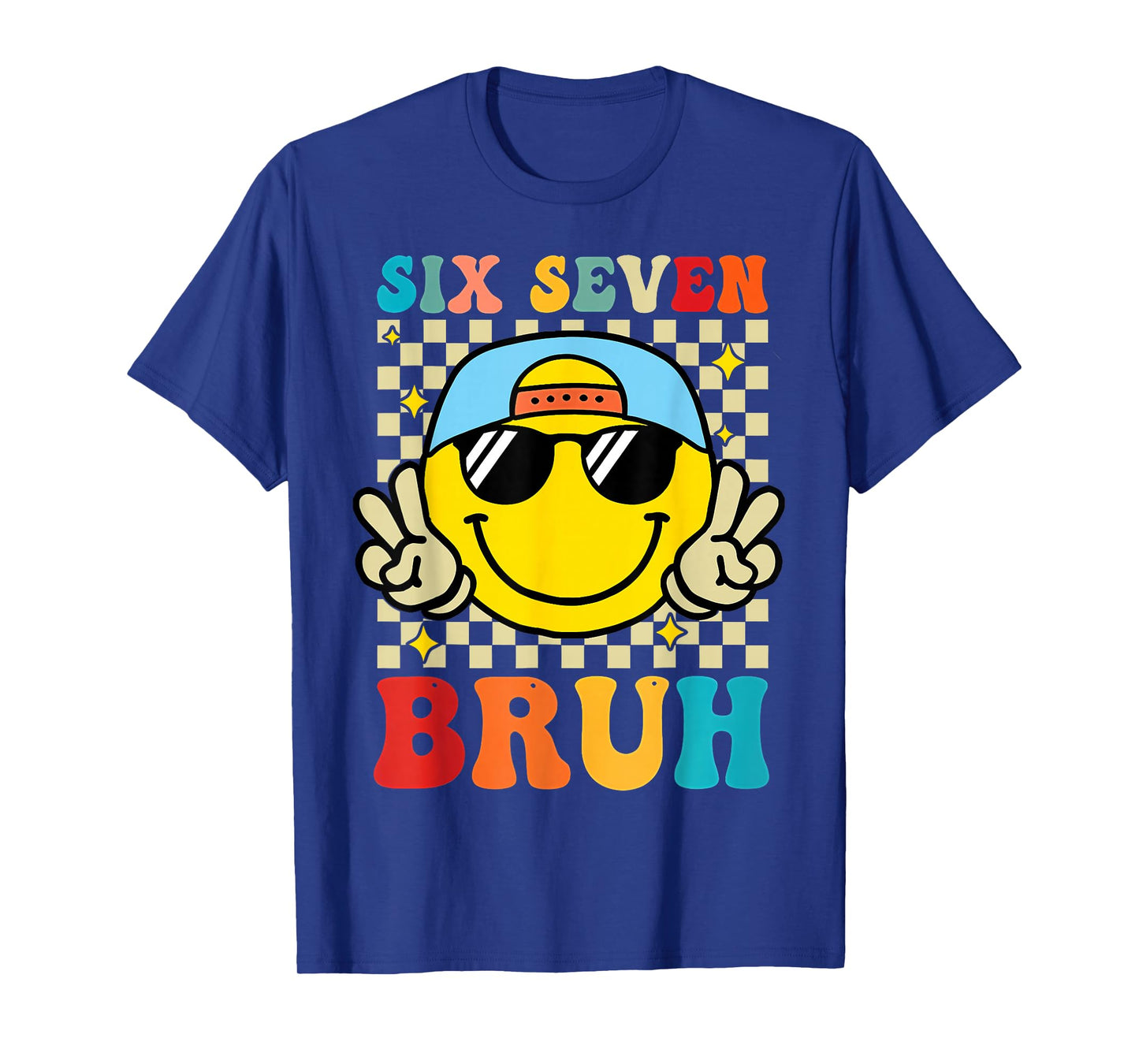 67 Meme Gen Alpha Slang 6 7 Six Seven Bruh Funny Boys Kids T-Shirt