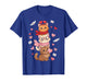 Valentine Cute Cats Lover Hearts Love Letters Girls Kids T-Shirt