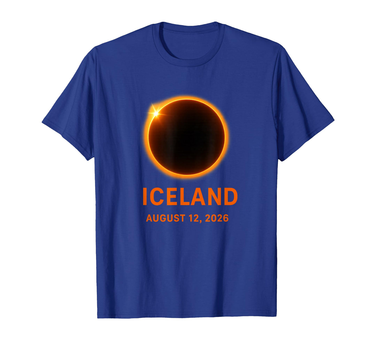 Iceland Solar Event 2026 | Total Celestial Eclipse August 12 T-Shirt