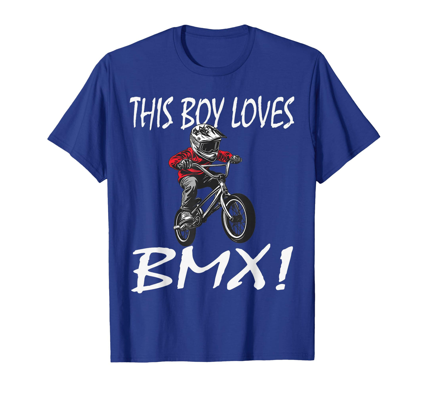 This boy Loves BMX, Kids BMX T-Shirt