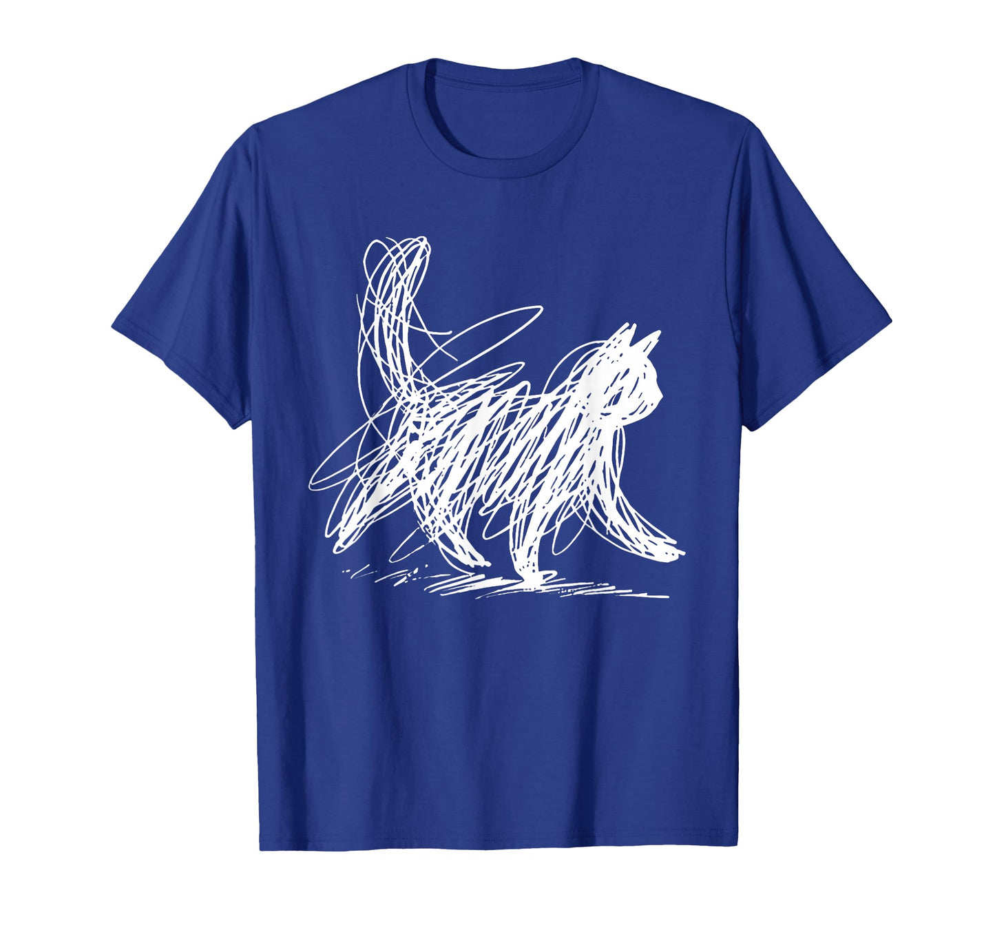 Minimalist cat Art T-Shirt