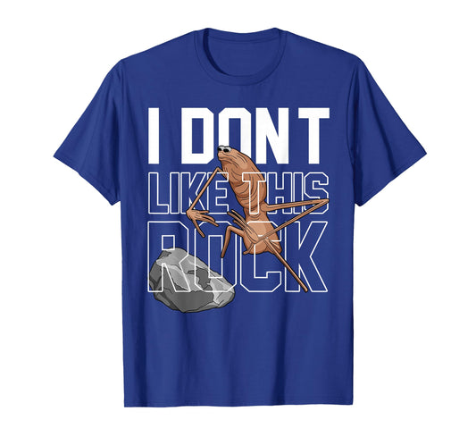 Marcus The Worm I Don't Like This Rock Funny Meme Brain Rot T-Shirt