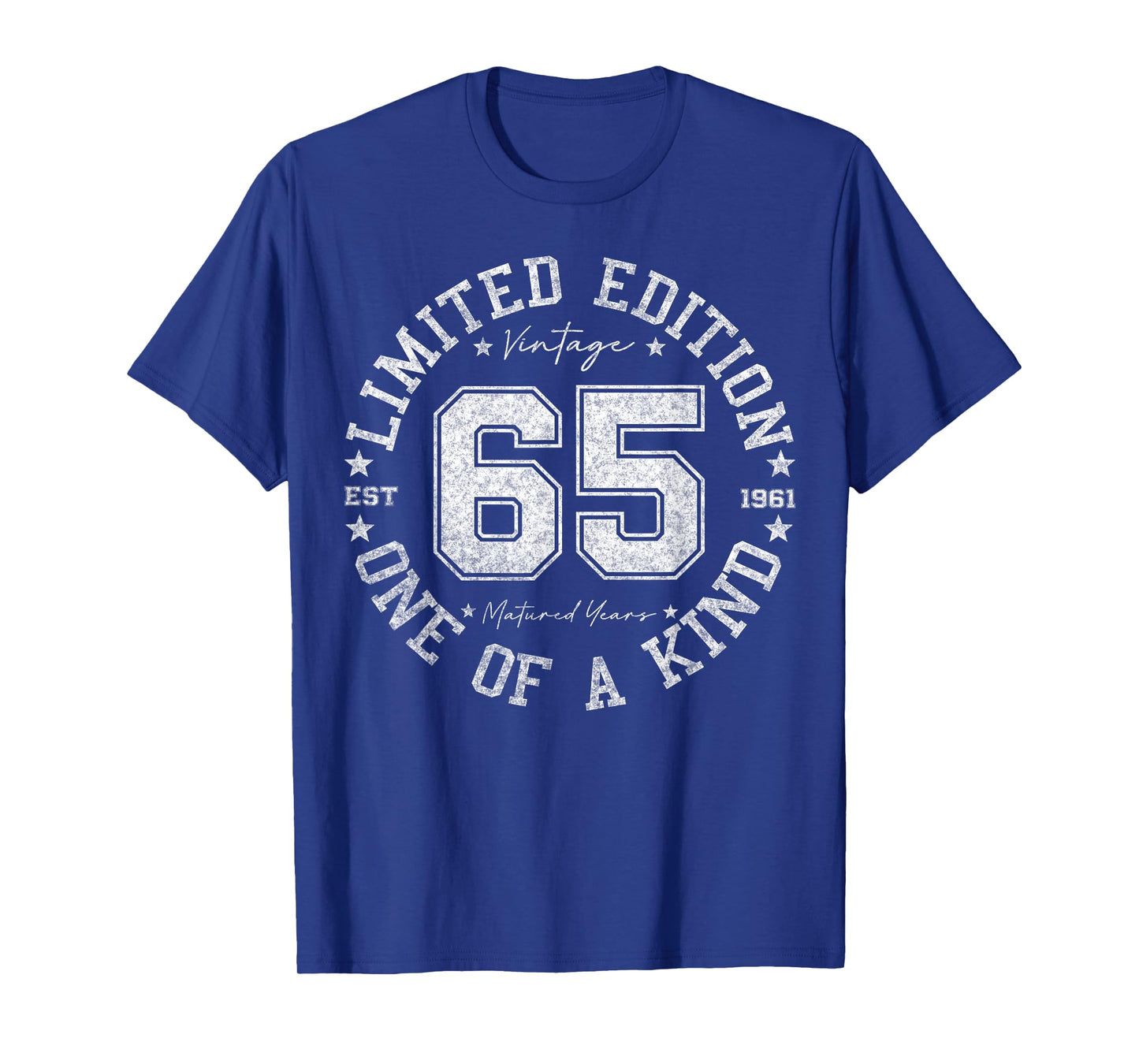 65 Year Old Gifts Vintage 1961 Limited Edition 65th Birthday T-Shirt
