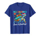 Mele Kalikimaka Hawaiian Cocktail Party Santa Turtle Beach T-Shirt