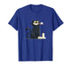 Big Smiling Cat with Toothbrush for Teeth Brushing Lovers T-Shirt