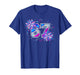 Number 67 Meme Cheer Pep Rallies Pompom Funny Six Seven T-Shirt