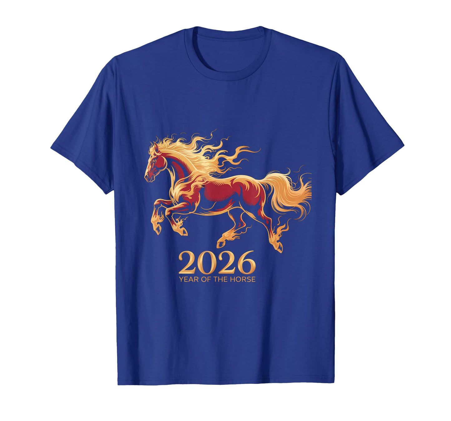 Year of The Fire Horse 2026 Festive Chinese New Year T-Shirt