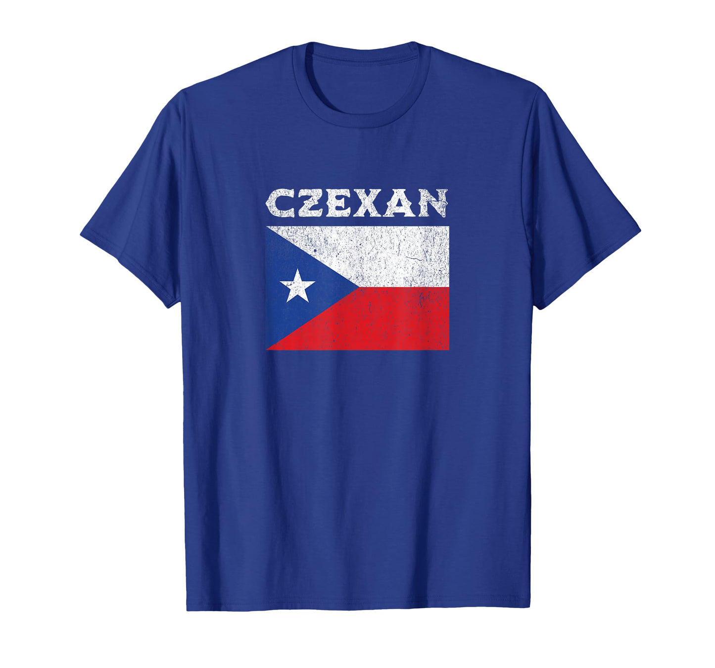 Czexan Flag Czech Texan T-Shirt