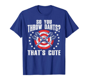 Axe Throwing Novelty for Men Women Ax Thrower Axe Throwing T-Shirt