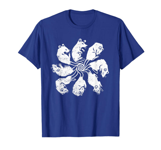 All Hail The Rat King | Medieval Rats Rodents Creepy T-Shirt
