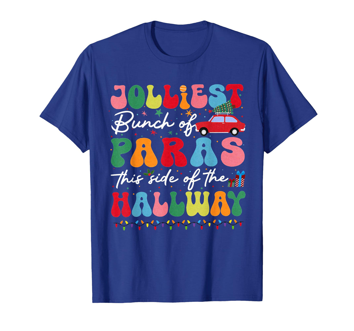 Jolliest Bunch of Paras This Side of The Hallway Xmas Group T-Shirt