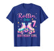 Rollin' Into 7 Roller Skate 7th Birthday Girl Roller Skating T-Shirt