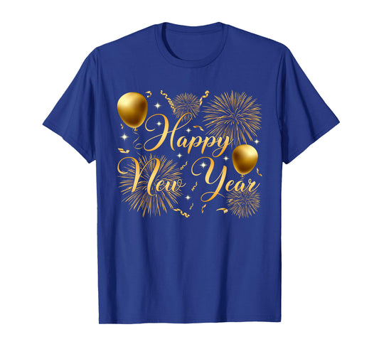 Happy New Year Eve Party 2026 Family Matching Costume T-Shirt