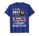 No Kings Protest October 18 2025 American Flag Resist T-Shirt