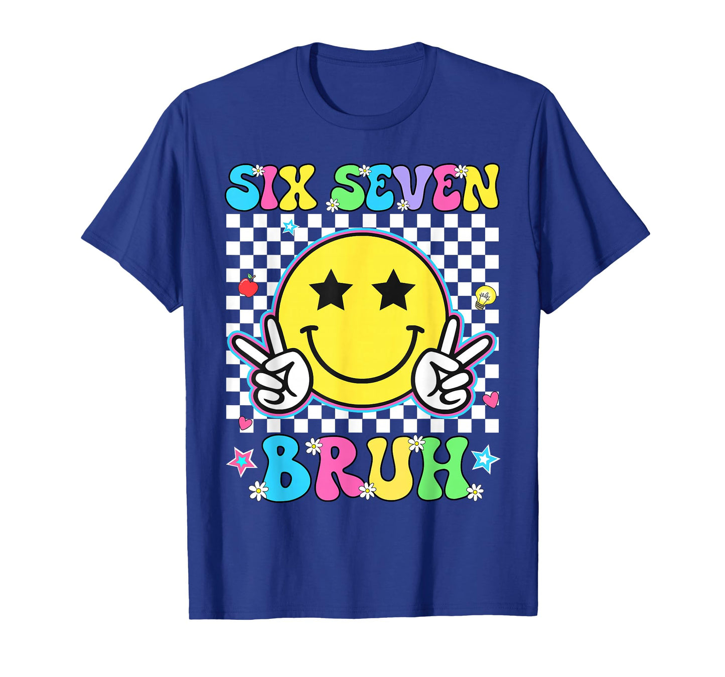 67th Day of School Shirt Six Seven Bruh Teacher Boy Girls 5 T-Shirt