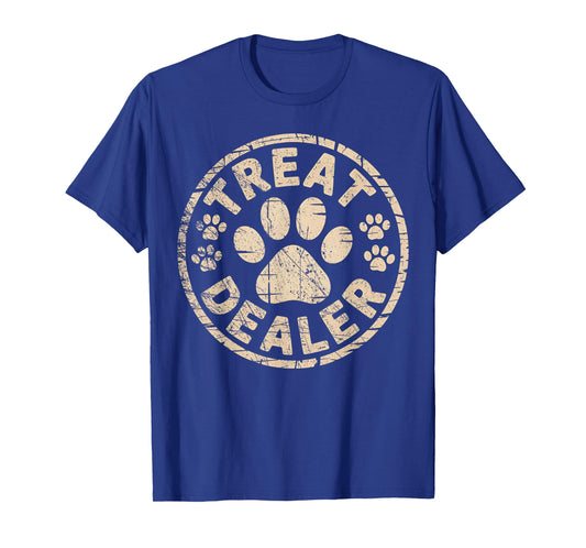 Vintage Treat Dealer Funny Dog Saying T-Shirt
