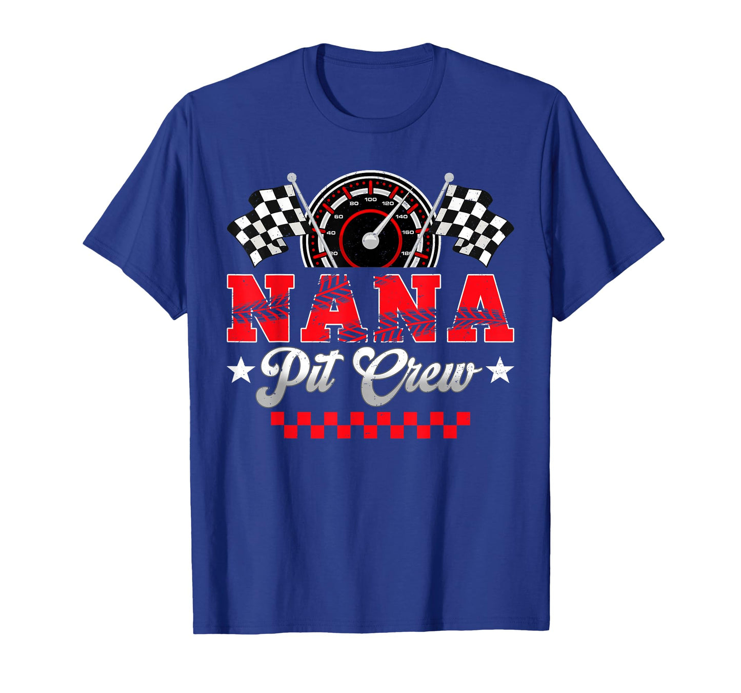 Race Car Birthday Party Racing Family Nana Pit Crew T-Shirt