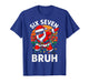 HUGvyn Six Seven 6 7 Meme Dabbing Santa Merry Christmas Bruh T-Shirt