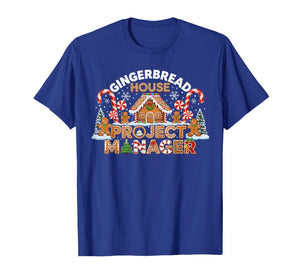 Gingerbread Man Costume, Gingerbread House Project Manager T-Shirt