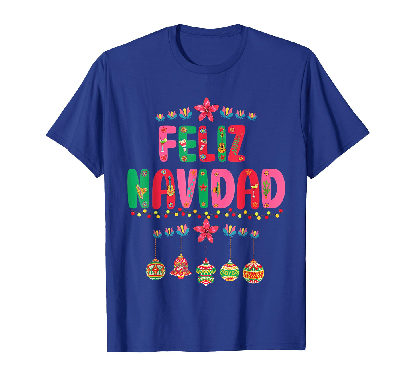 Feliz Navidad Mexican Christmas T-Shirt