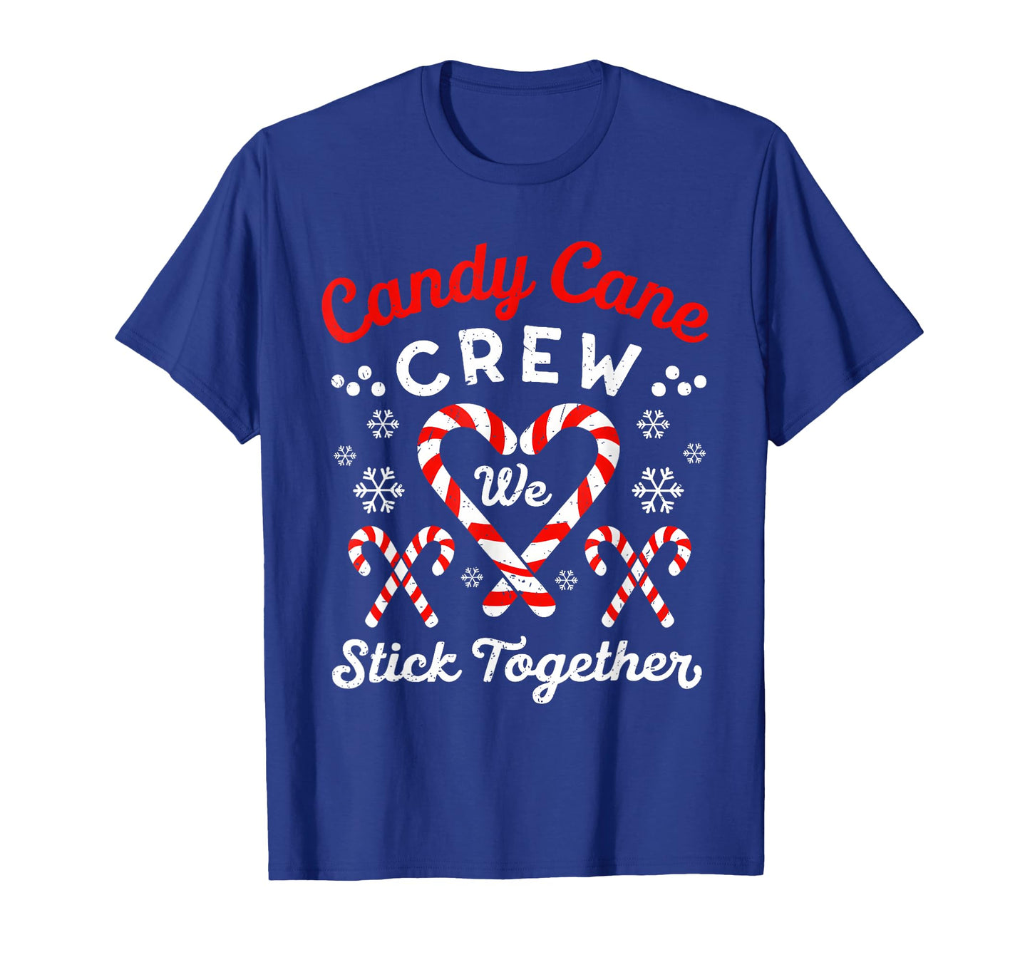 Christmas Candy Cane Heart Holiday Family Matching Pajama T-Shirt