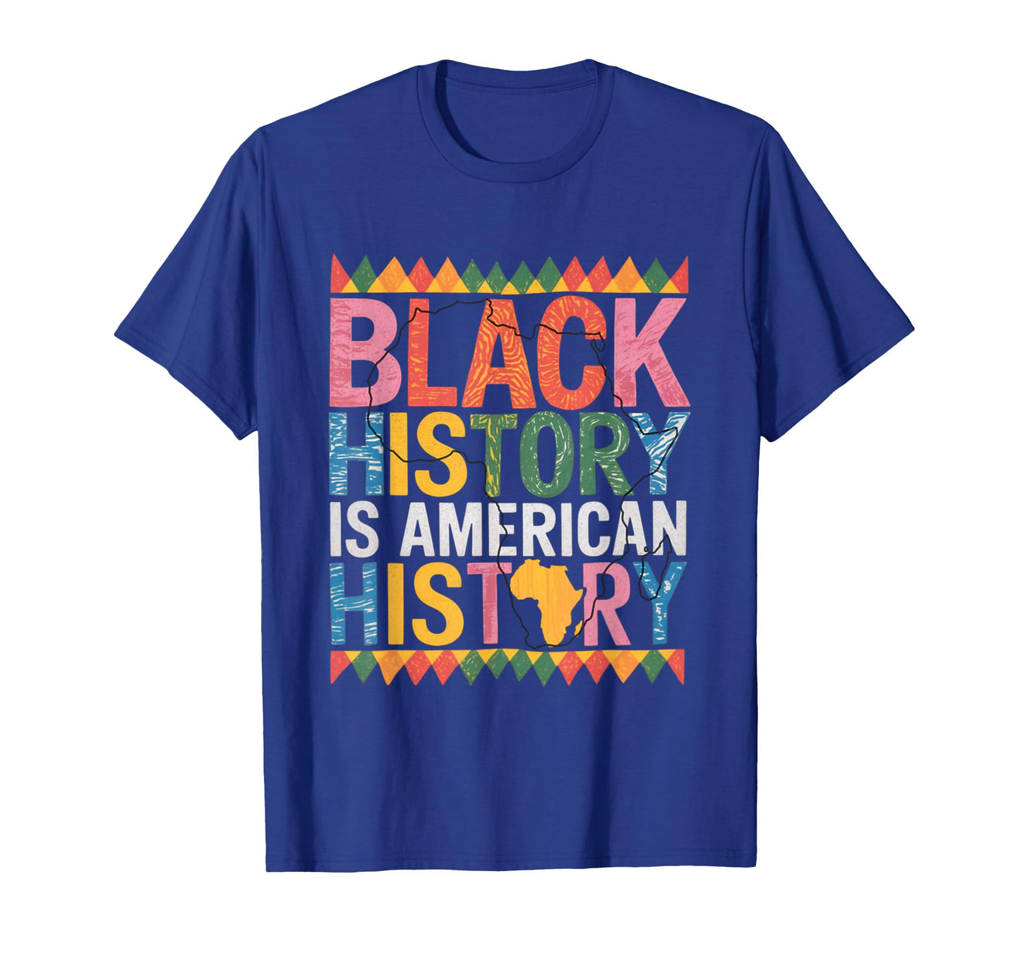 Black History is American History Patriotic African American T-Shirt