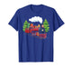 Vintage Christmas Train Xmas Pajamas Train Lover Railroad T-Shirt