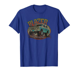Vintage Classic K5 Blazer 70s Style Distressed, Truck Road T-Shirt
