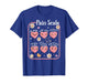 Pain Scale Heart Pain Assessment Trauma Nurse Valentine T-Shirt