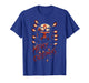 Merry Christmas Festive Slasher Candy Cane Menace T-Shirt