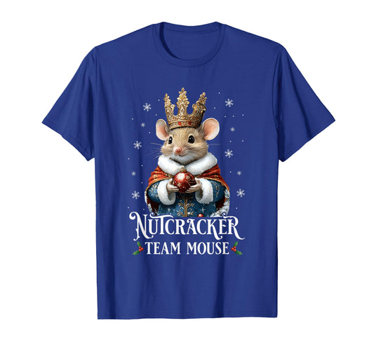 Team Mouse Nutcracker Shirt Christmas Dance Funny Soldier T-Shirt