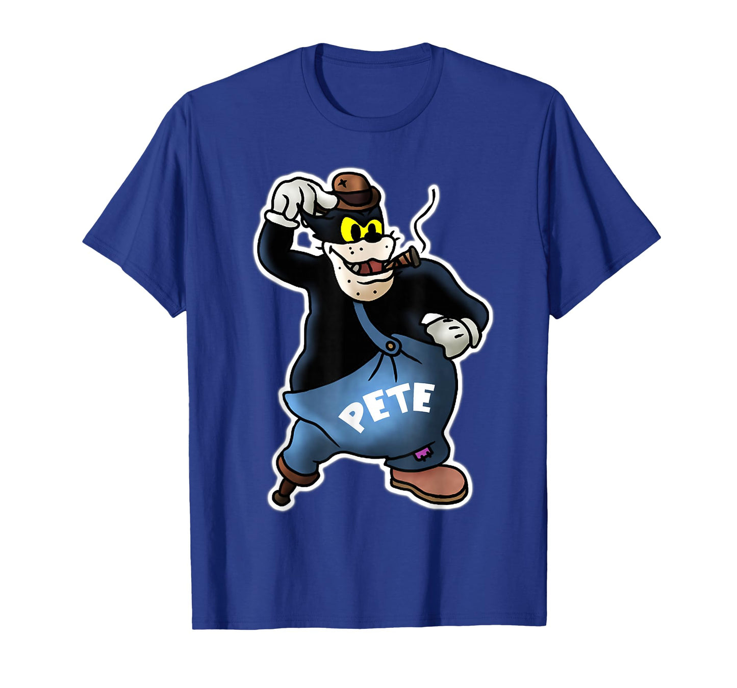 Peg Leg Pete Putrid Cartoon Vintage Villain T-Shirt