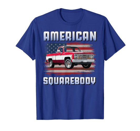 American Squarebody Truck Classic Square Body Pickup T-Shirt